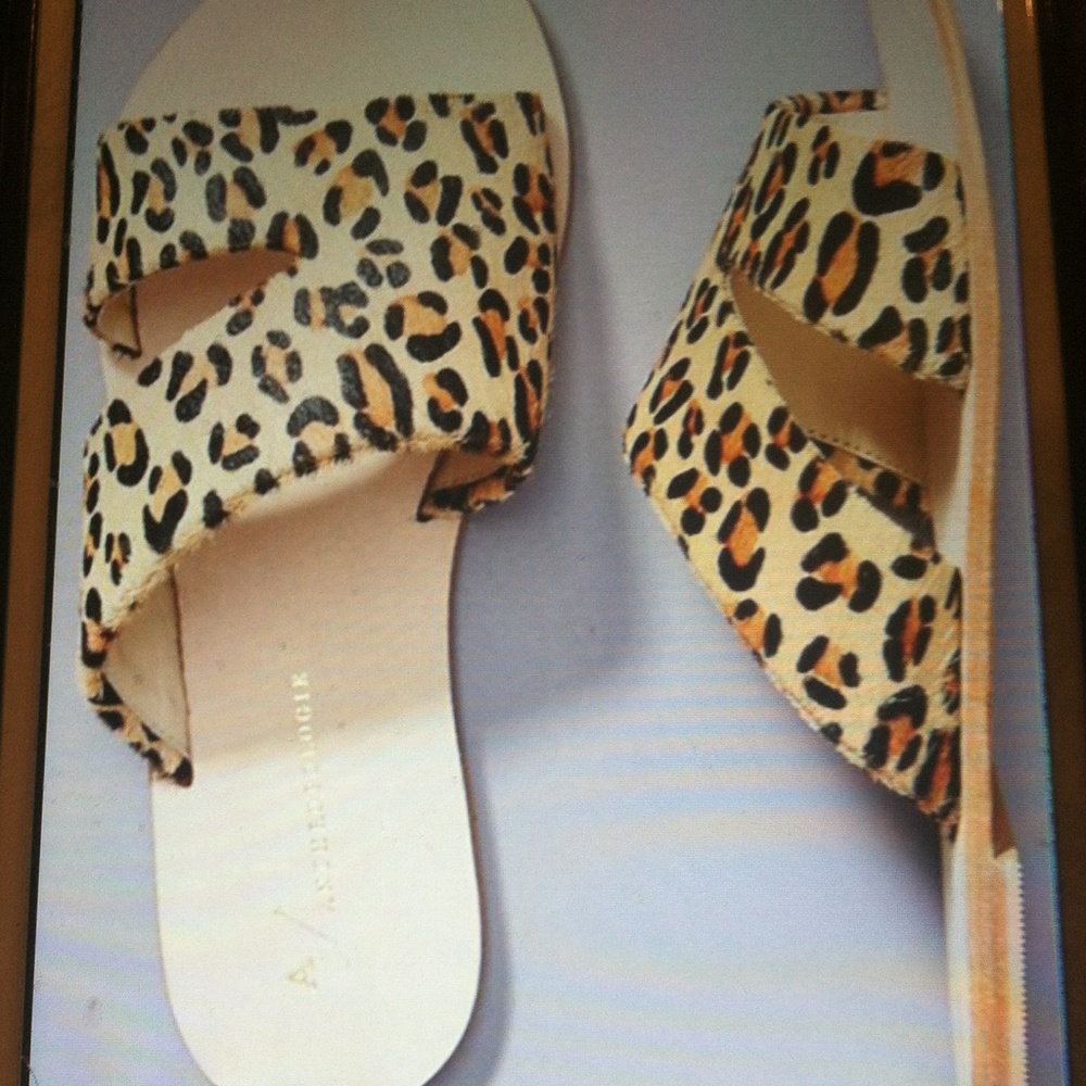 Anthroplogie  Monica slide sandals